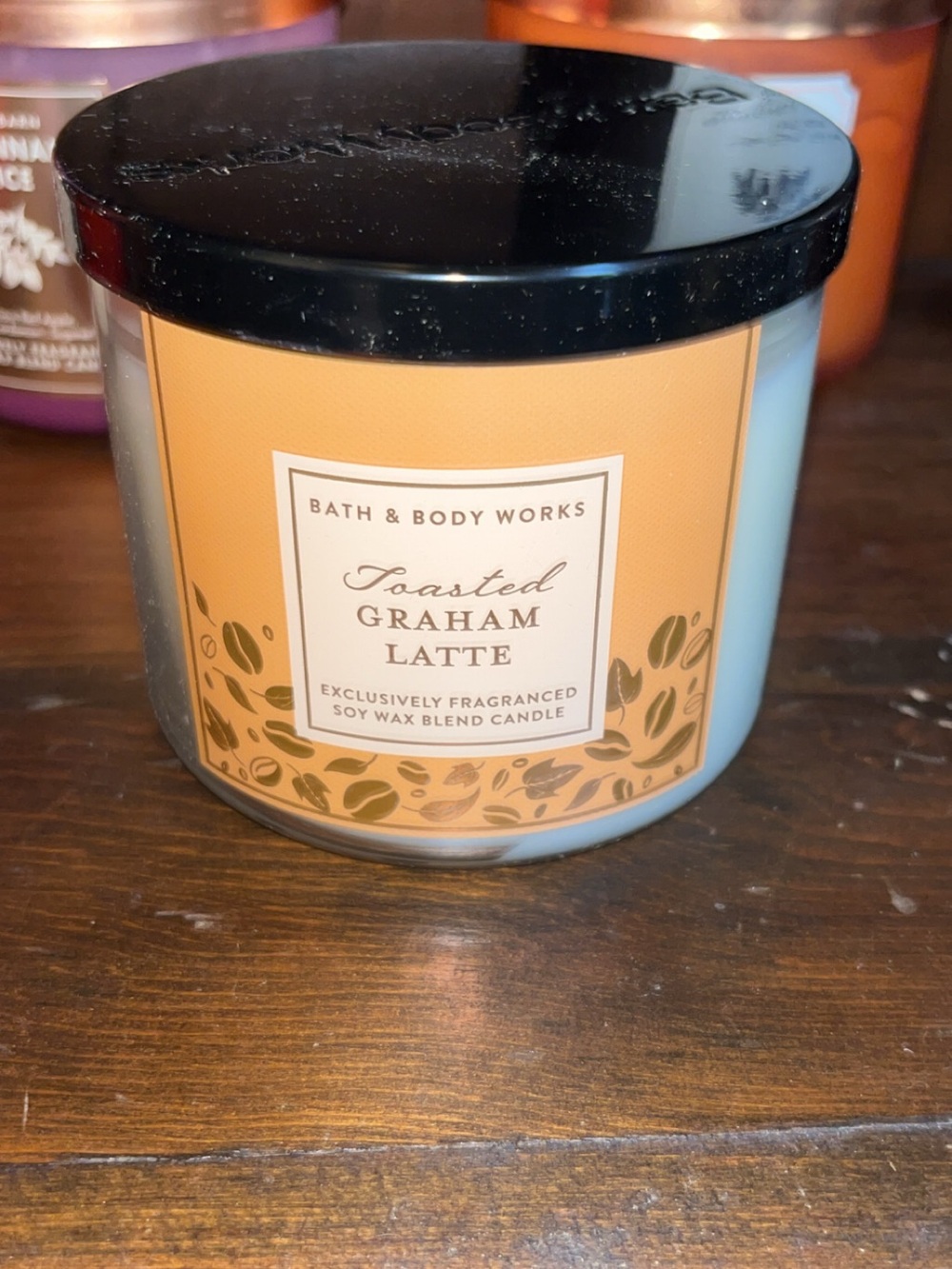 Bath & Body Works Toasted Graham Latte Candle